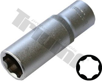 Hlavica 1/4" surface drive predĺžená  12 mm