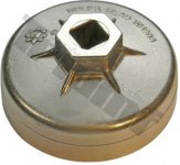 Hlavica na olejové filtre hliníková OE 76 mm, Opel, Peugeot, Renault Clio, Twingo, MB