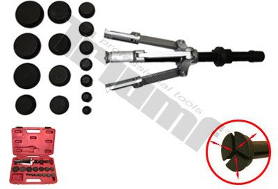 Vyťahovák ložísk za vnútornú časť, Ø30 - Ø 70mm, 15 dielna
