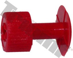 Červené lepiace koliesko D16 - mini 1ks