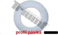 PP pásik biely, OE 20,0 mm, celkom 4,5 m