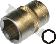 Hlavica 3/8" vstup, 6 - hranná 7 mm