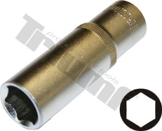 Predĺžená hlavica 3/8" vstup, 6 - hranná 9 mm