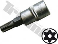 Bit Torx vŕtaný v 3/8" hlavici T 30