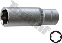 Hlavica 1/2" vstup, "Surface Drive", predĺžená 11 mm