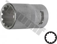 Hlavica 1/2" vstup, univerzálny profil  8 mm