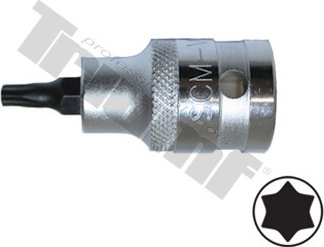 Nástavec Torx v 1/2" hlavici, nevŕtaný, L - 55 mm T20