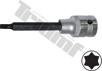 Nástavec Torx v 1/2" hlavici, nevŕtaný, L - 100 mm T25