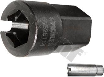 Adaptér hlavice zo sady na demontáž extra zapečených snímačov DPF 38908 14 mm