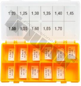 Sada podložiek VFK typ CRI Ø2.5X4.5  1.20-1.70 Bosch rozostup 0,05 mm