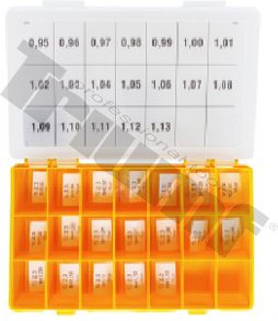 Sada podložiek DNH typ CRI, CRIN Ø2.3  0.95-1.13 Bosch rozostup 0,01 mm
