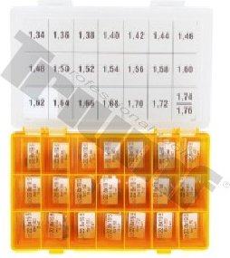 Sada podložiek AHE,RLS typ CRIN2, CRIN3 Ø19.5x22.8  1.34-1.44 Bosch rozostup 0,02 mm