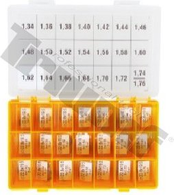 Sada podložiek AHE,RLS typ CRIN2, CRIN3 Ø19.5x22.8  1.34-1.44 Bosch rozostup 0,02 mm