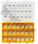 Sada podložiek DFK typ CRI, CRIN Ø3.5X5.3  1.04-1.44 Bosch rozostup 0,02 mm