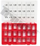 Sada podložiek DFK typ CRI, CRIN Ø3.5X5.3  1.46-1.86 Bosch rozostup 0,02 mm