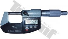 EEE digitálny mikrometer, kovový 0.001mm