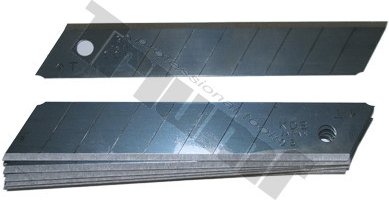 Čepeľ KDS odlamovacia 110x18x0,5 mm, 10 ks BLACK