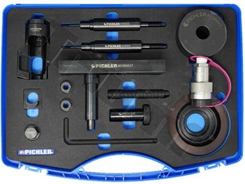 Sada na vyťahovanie vstrekovačov Delphi PSA 2.0l / 2.2l (DW10 / DW12) s 12t hydr. valcom