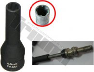 Hlavica OE 2,4 mm, 1/4" na odtrhnutie elektródy žhaviča M8 2,4 mm