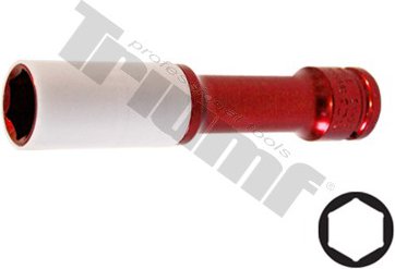 Hlavica kovaná predĺžená s plast. ochranou 17 mm