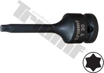 Hlavica torx kovaná, 1/2" vstup T30