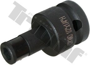 Adaptér kovaný 1/2" vstup na 1/4" bity