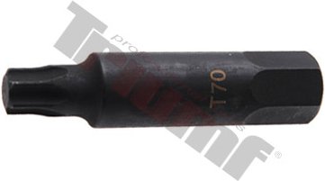 Torx bit nevŕtaný, vstup 6-hr. 22 mm T70 x 100 mm