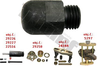 Úderový nadstavec M22 - piest 18, 22, 32 ton