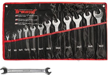 Set of 6 - 32 mm, 12-piece open-end wrenches