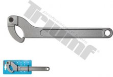 Kľúč hákový s flexibilným hákom malý OE Ø15-35mm