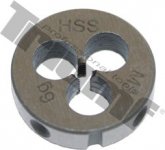 Závitové očko HSS, štandardné stúpanie M3 x 0,5 mm