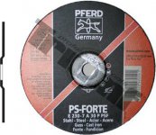 Kotúč brúsny na oceľ PSF 230 x 7,2 mm