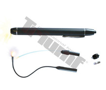Inšpekčné mini svietidlo 3 v 1, guličkové pero s optickým vláknom