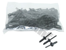 Sada plastových nitov, kotviaci rozsah Ø 3-4,5 mm