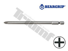 Bit krížový PH1 (150 mm), séria 4002, extra dlhý - PH3 (150 mm)